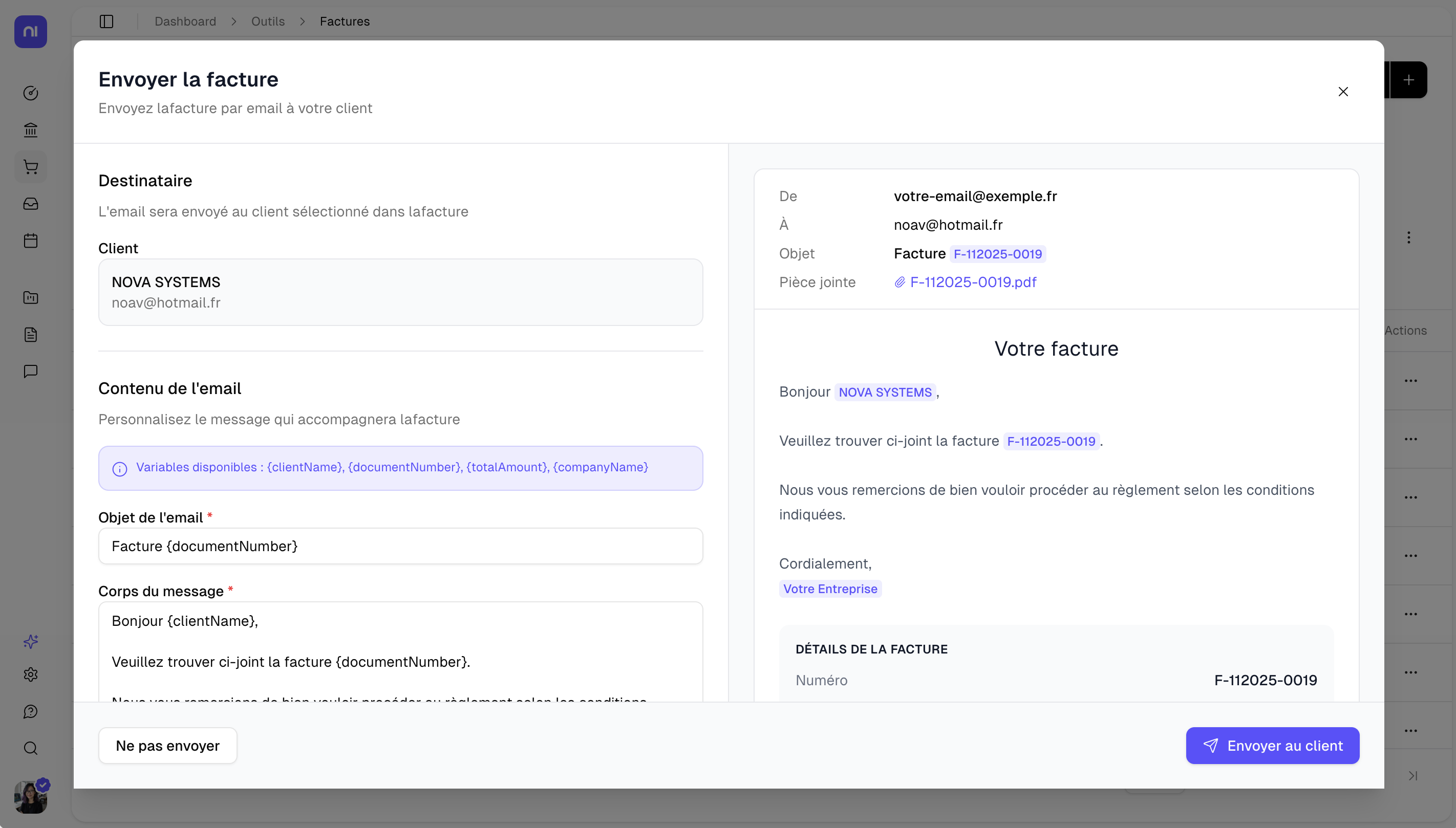 Automatisation facturation - Factures récurrentes et relances