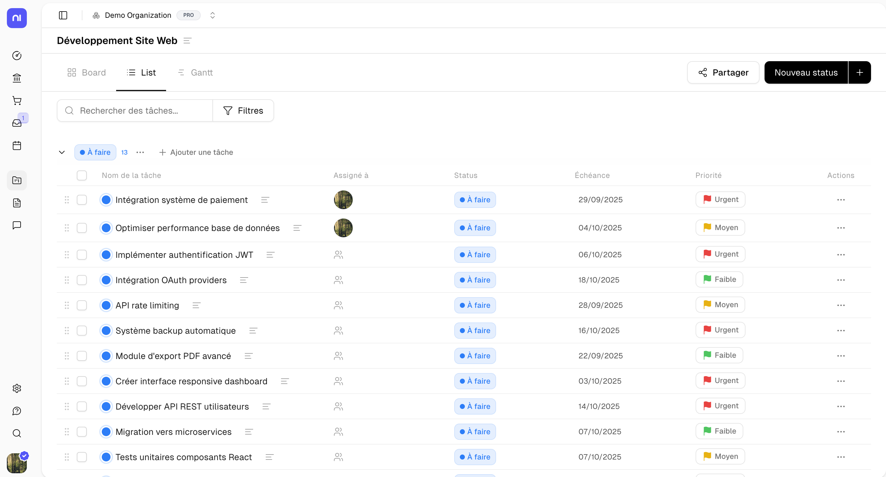 Productivité avec Kanban