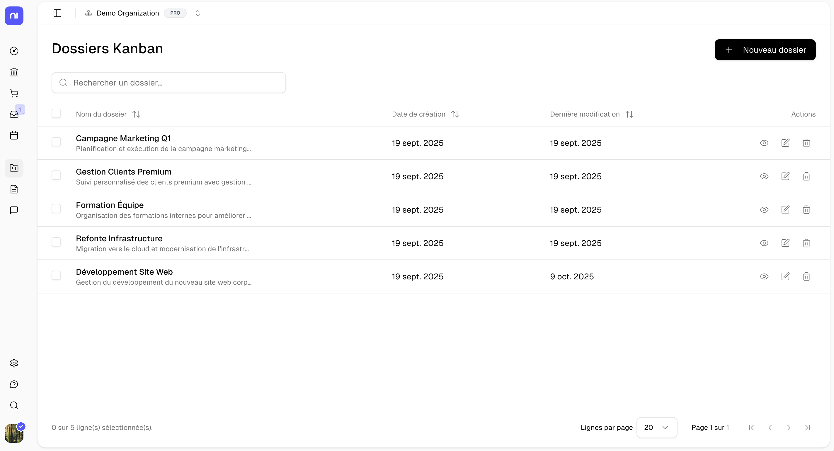 Tableau Kanban - Organisation visuelle
